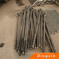 Galvanized or Black Shaft Anchor Bolts for Outdoor Street Light